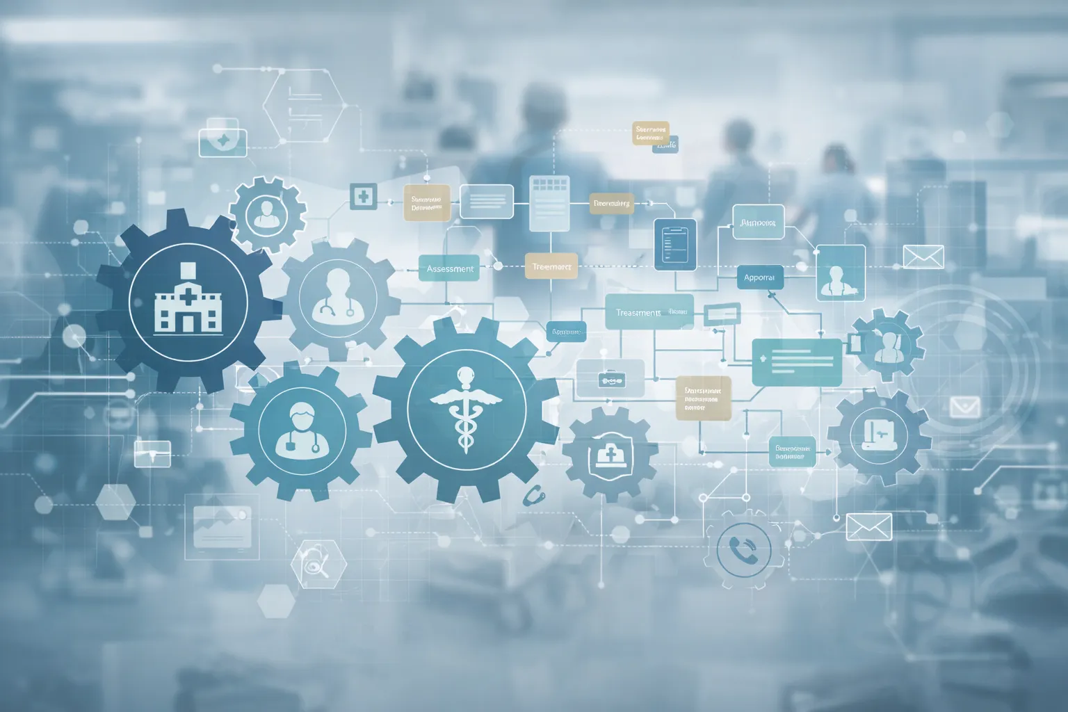 Healthcare SaaS complexity diagram